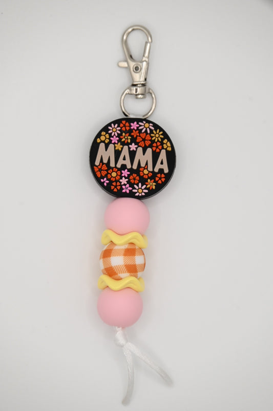 Floral Mama Keychain