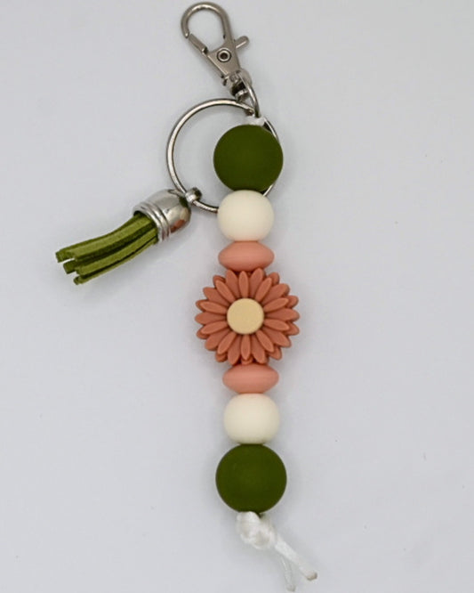 Spring Boho Keychain